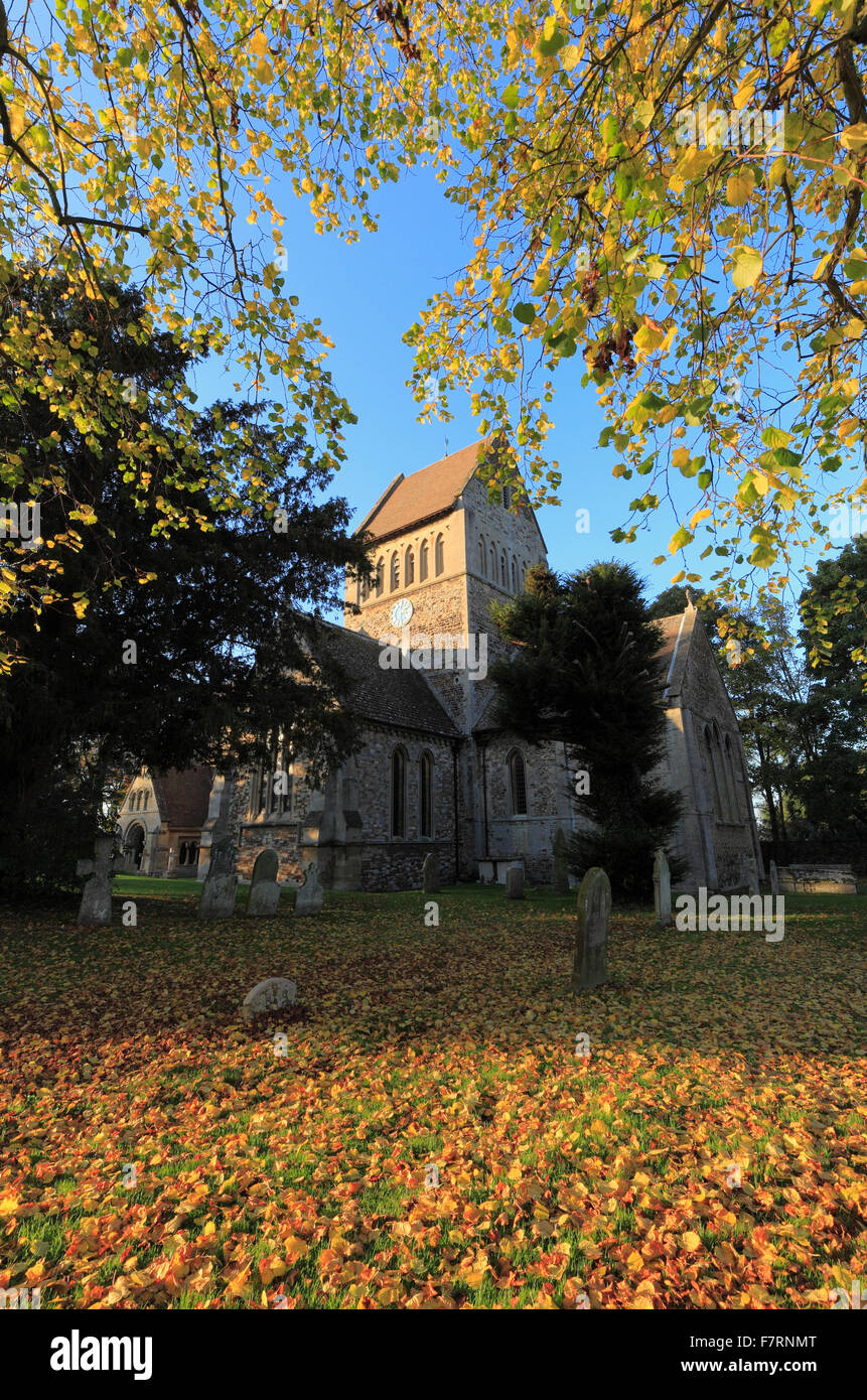 The church of St Lawrence at Castle Rising, Norfolk, England, UK Stock ...