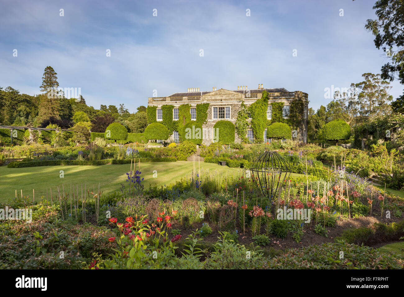 The Sunk Garden at Mount Stewart, County Down. Mount Stewart has been