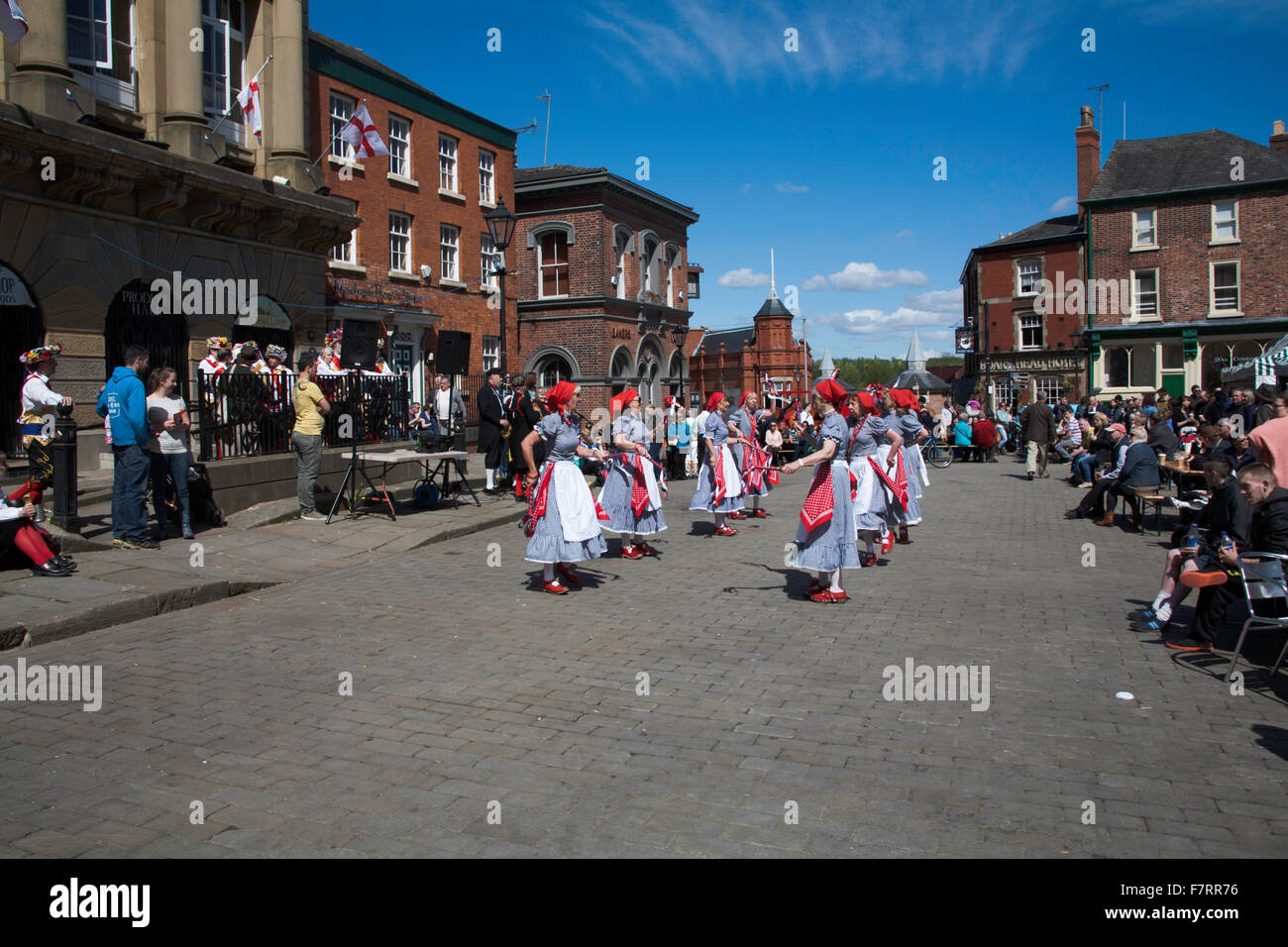 The Poynton Jemmers Women's Morris Dancing Group Stockport Folk