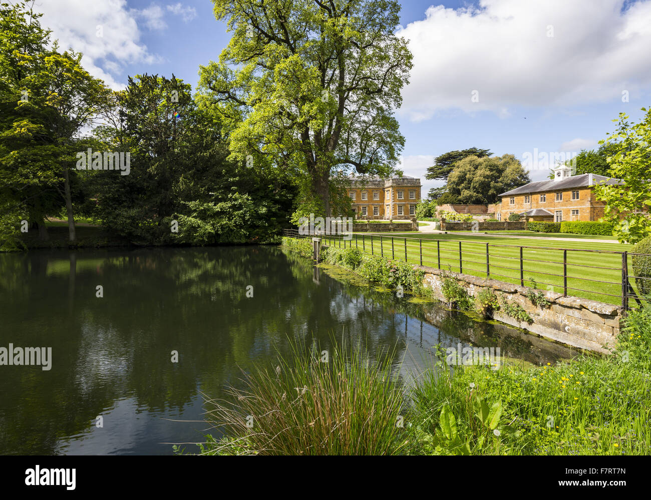 Farnborough Hall, Warwickshire. Farnborough Hall is a honeycoloured