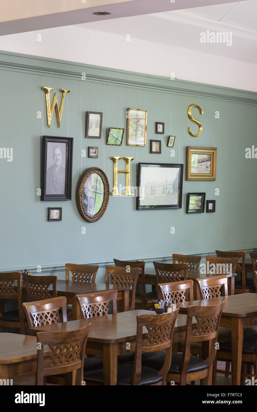 The Pavilion Restaurant at Upton House and Gardens, Warwickshire Stock