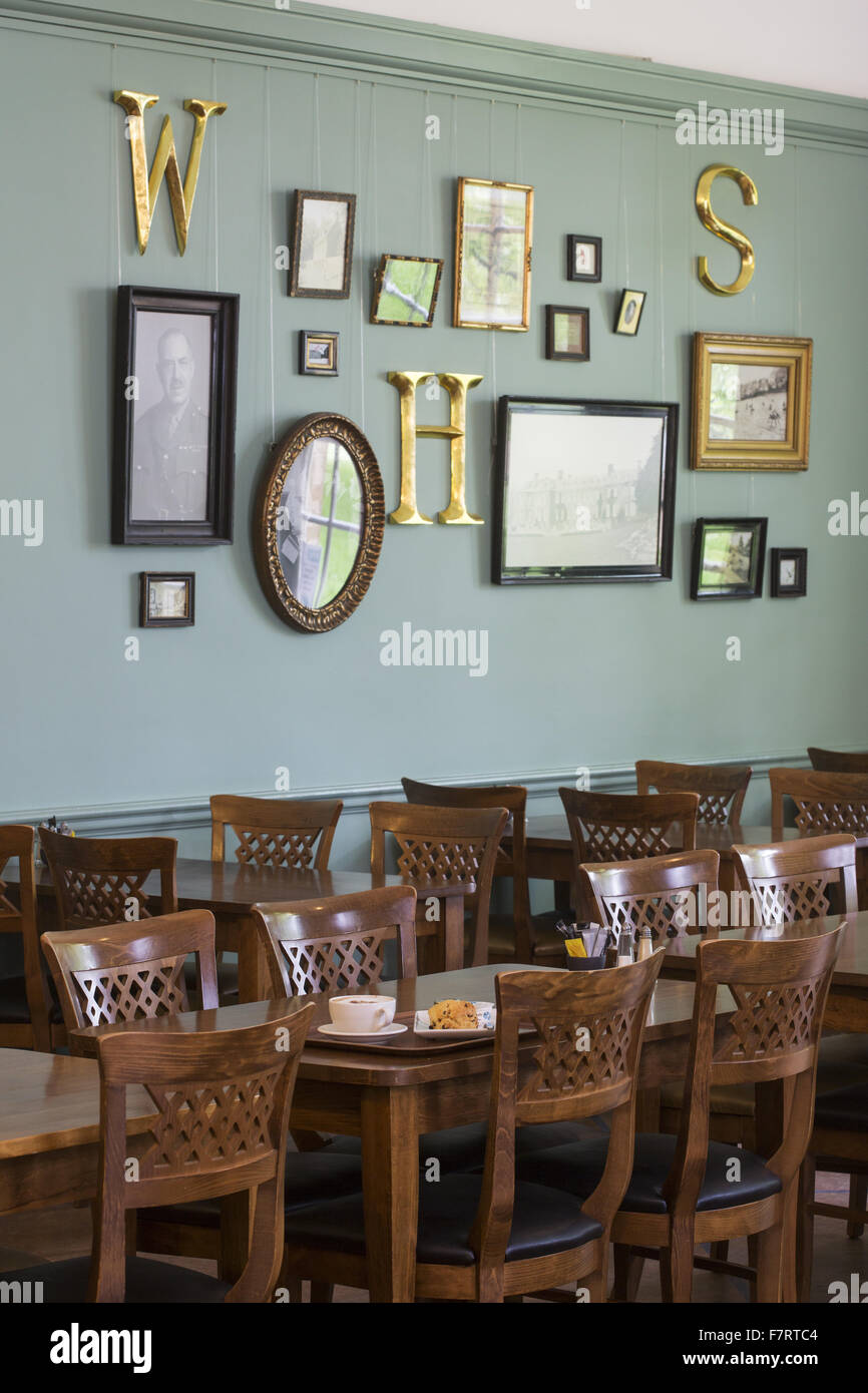 The Pavilion Restaurant at Upton House and Gardens, Warwickshire Stock