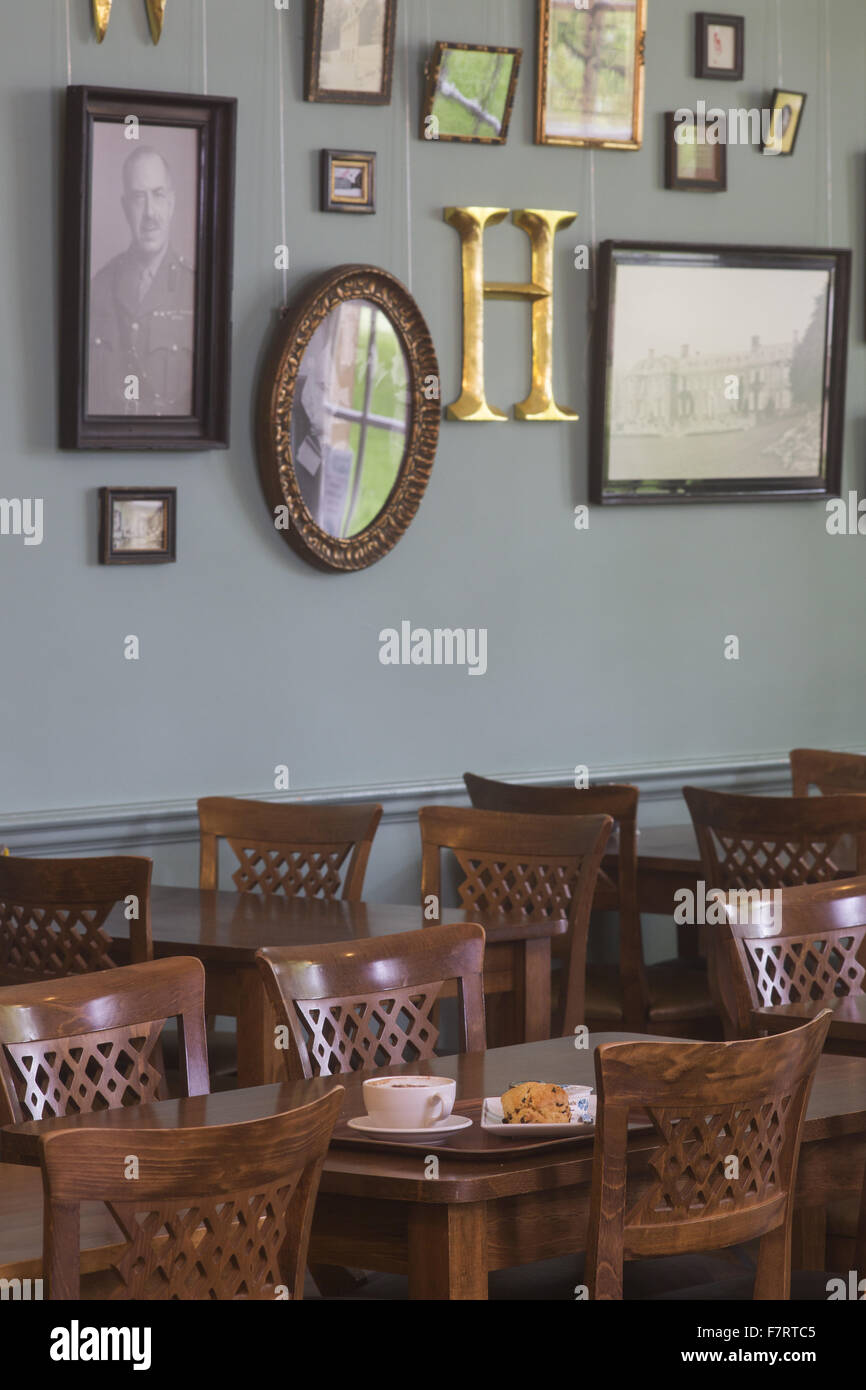 The Pavilion Restaurant at Upton House and Gardens, Warwickshire Stock