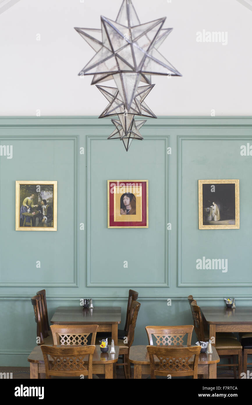 The Pavilion Restaurant at Upton House and Gardens, Warwickshire Stock