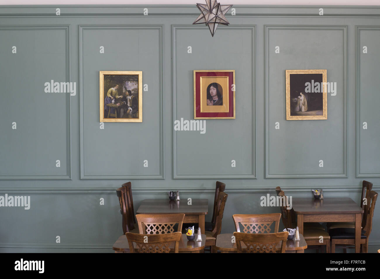 The Pavilion Restaurant at Upton House and Gardens, Warwickshire Stock