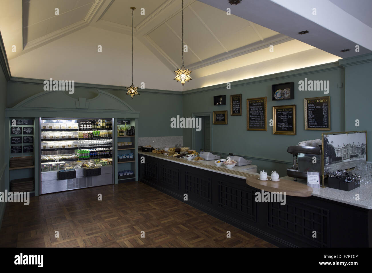 The Pavilion Restaurant at Upton House and Gardens, Warwickshire Stock