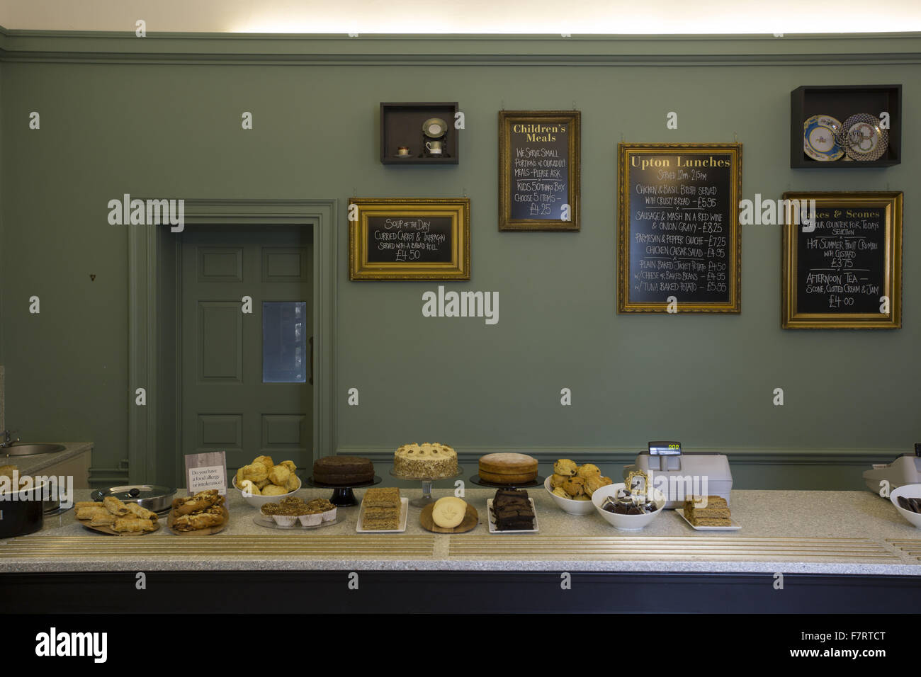 The Pavilion Restaurant at Upton House and Gardens, Warwickshire Stock