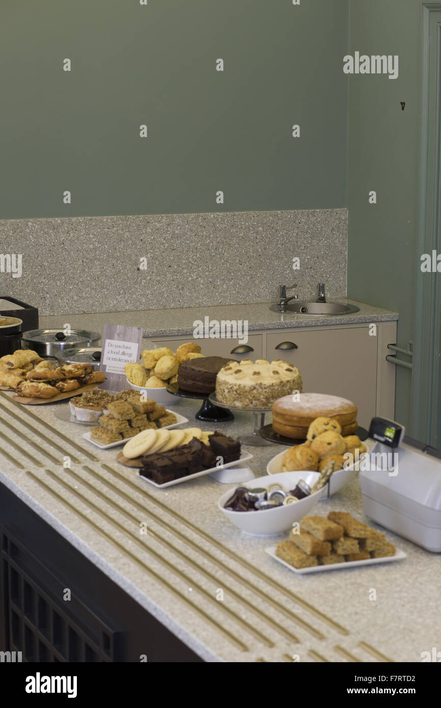 The Pavilion Restaurant at Upton House and Gardens, Warwickshire Stock