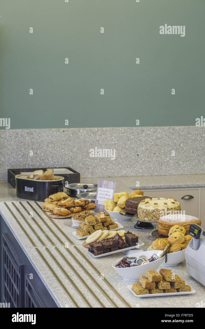 The Pavilion Restaurant at Upton House and Gardens, Warwickshire Stock