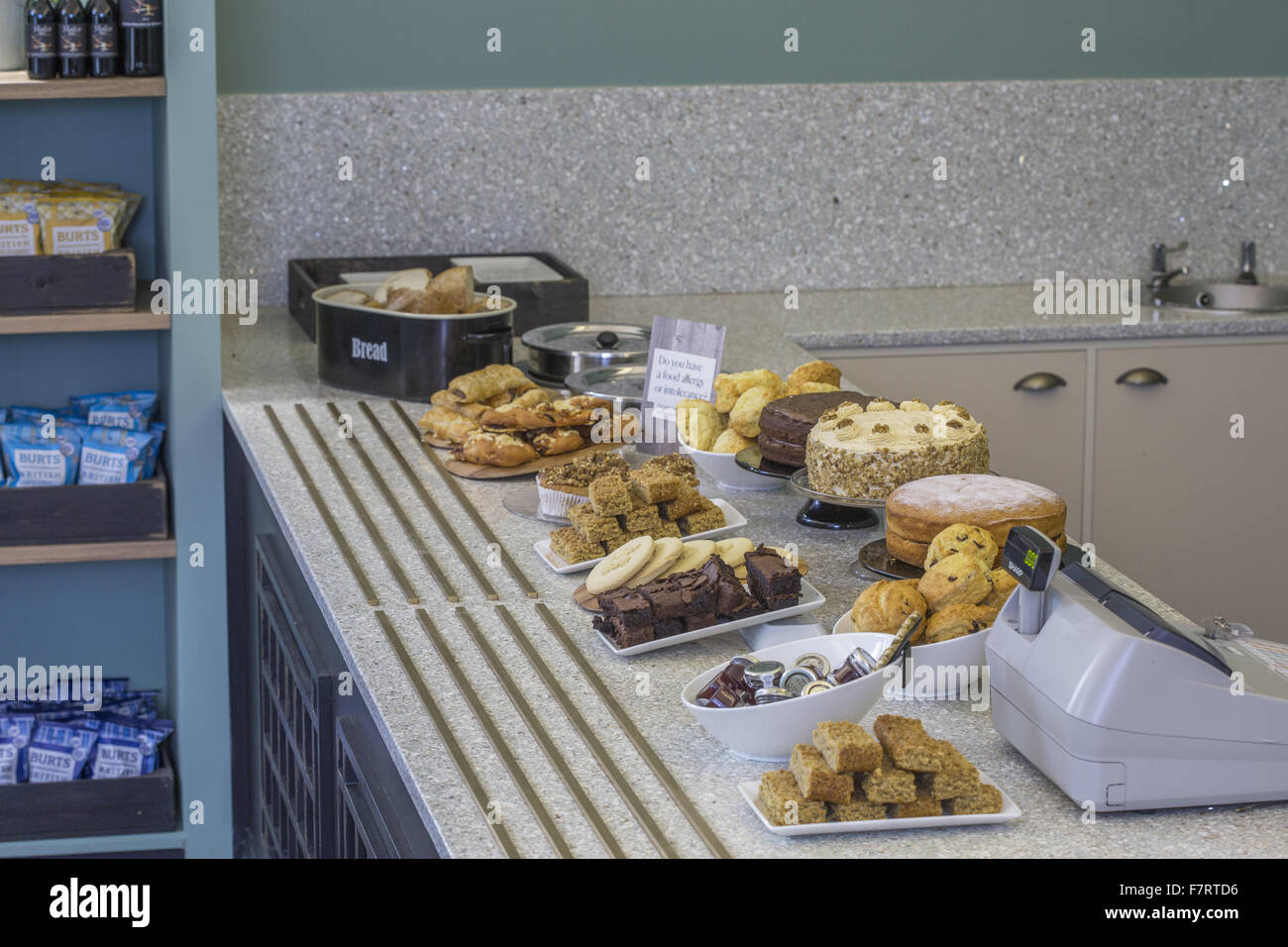 The Pavilion Restaurant at Upton House and Gardens, Warwickshire Stock