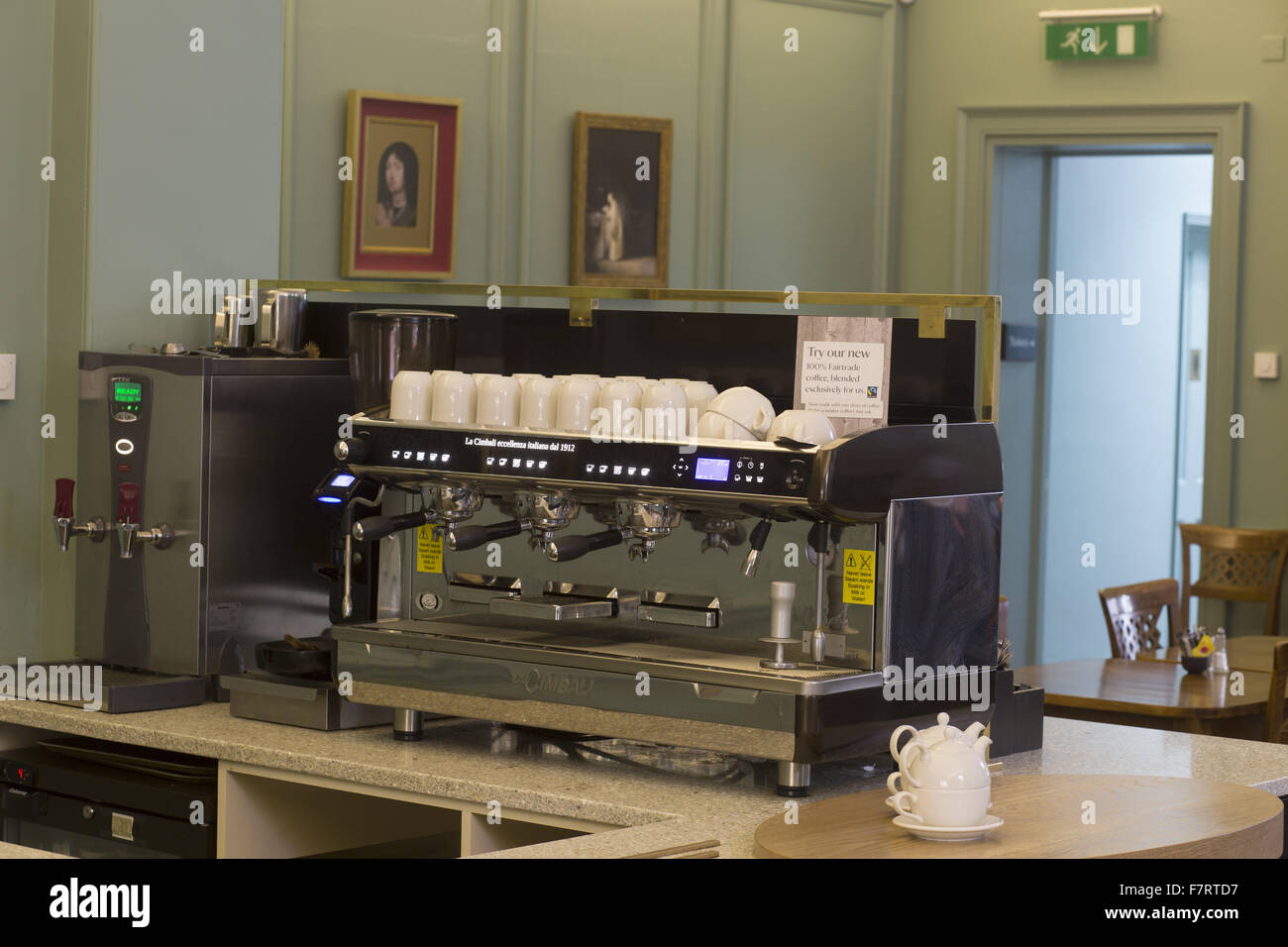 The Pavilion Restaurant at Upton House and Gardens, Warwickshire Stock