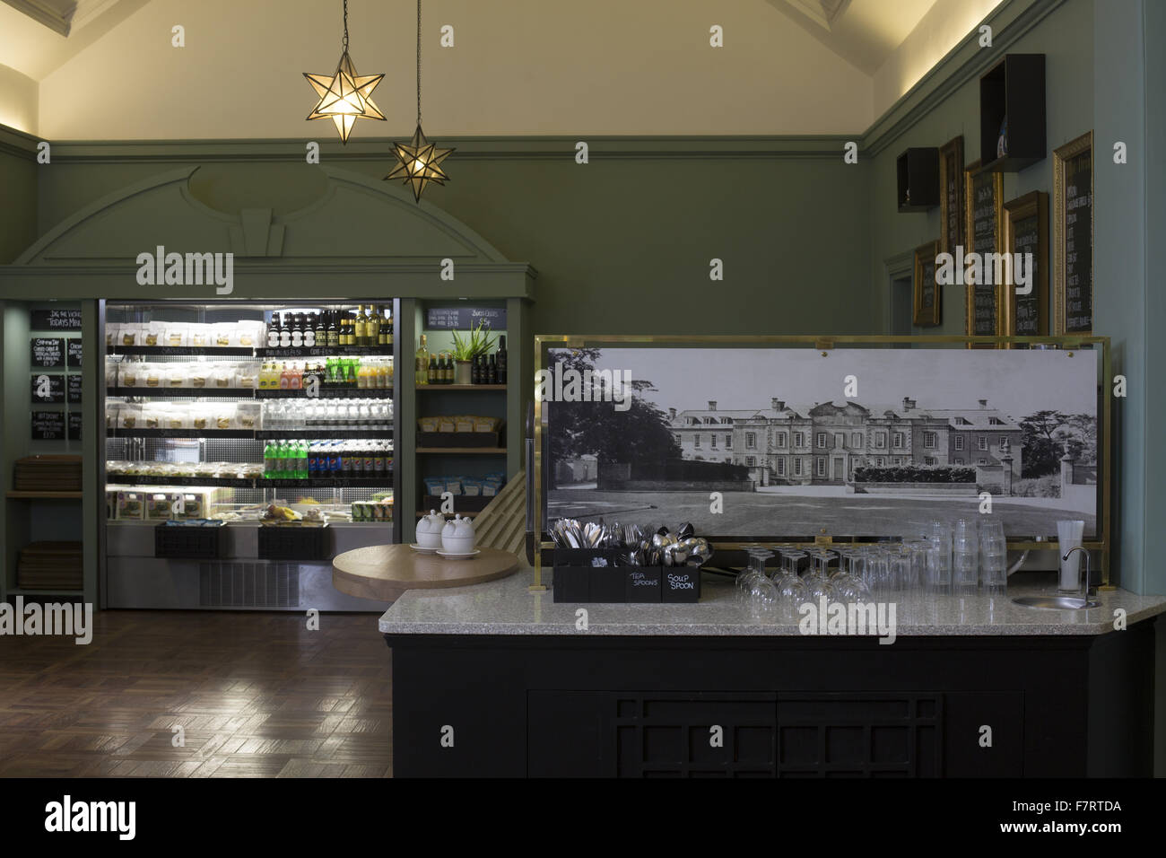 The Pavilion Restaurant at Upton House and Gardens, Warwickshire Stock