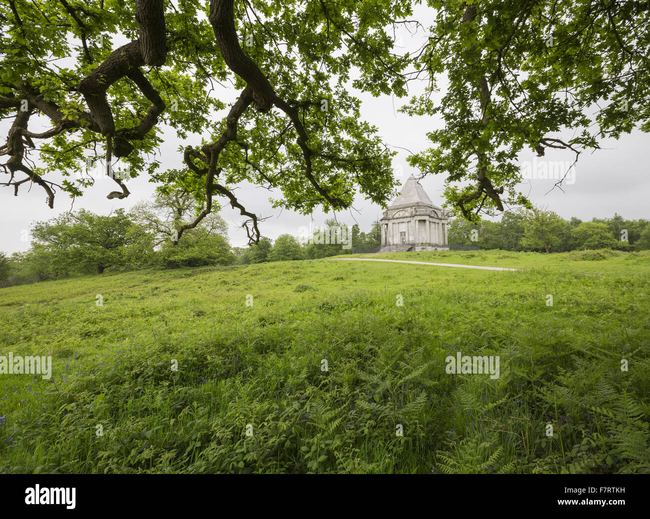Cobham Wood and Mausoleum, Kent. Once part of the Darnley family's