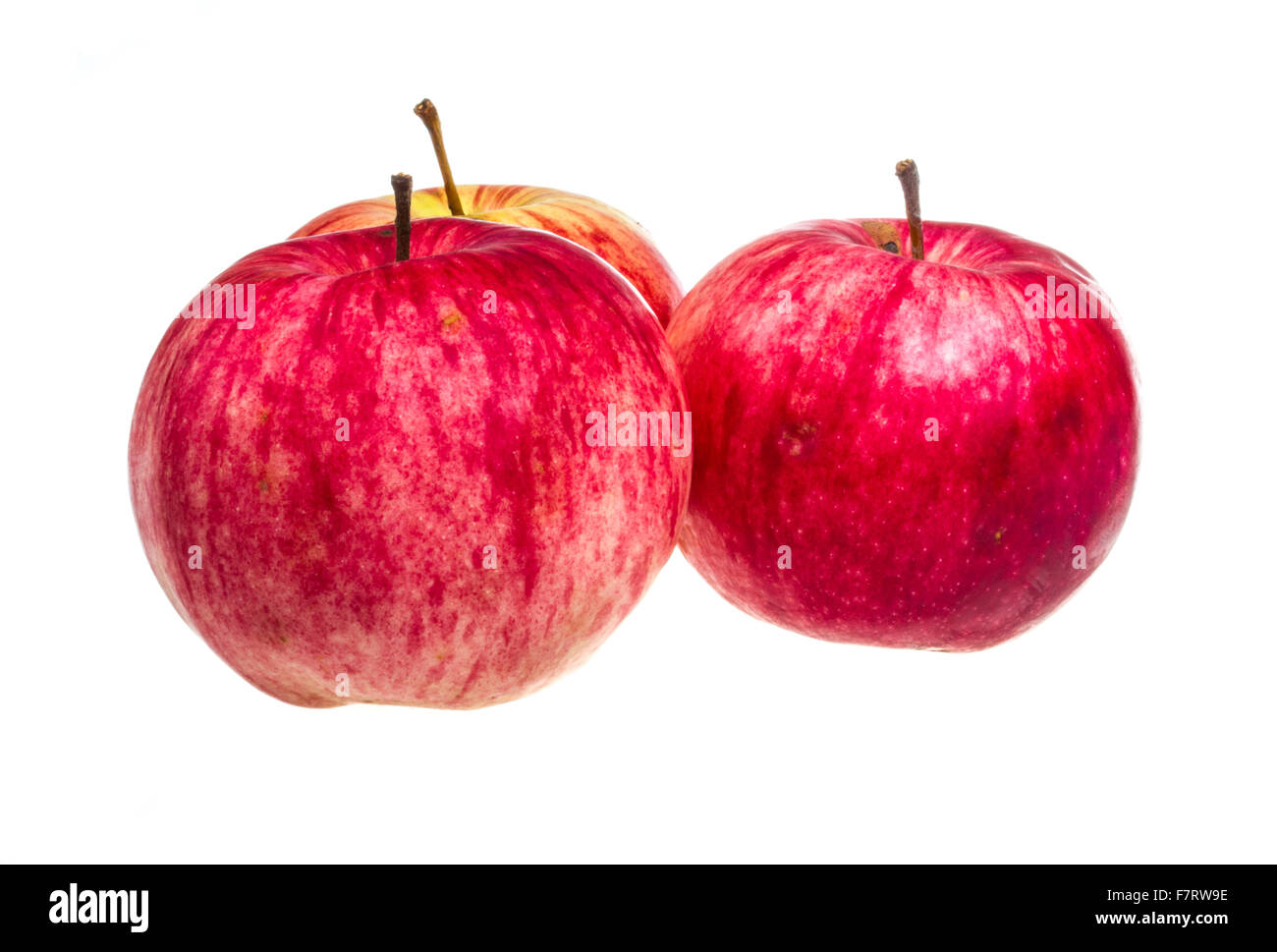 Red apple isolated on white background Stock Photo - Alamy