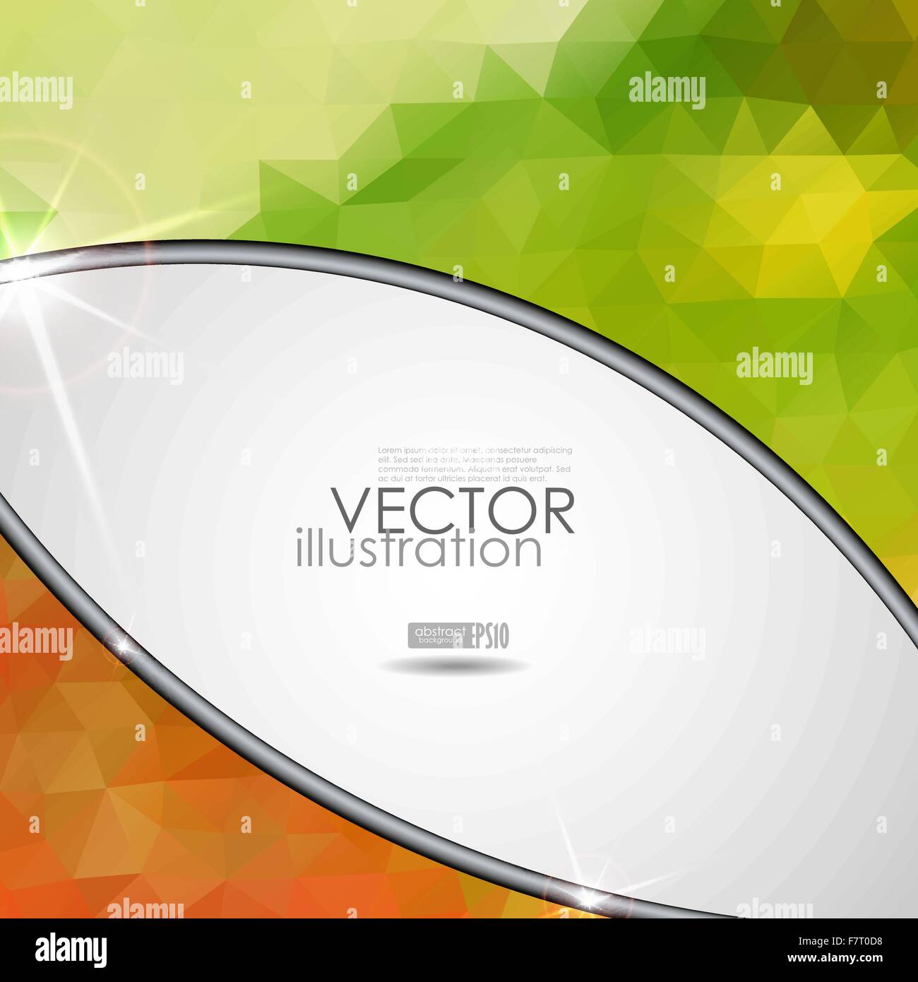 Colorful Abstract Background With Triangles Stock Vector Image & Art ...