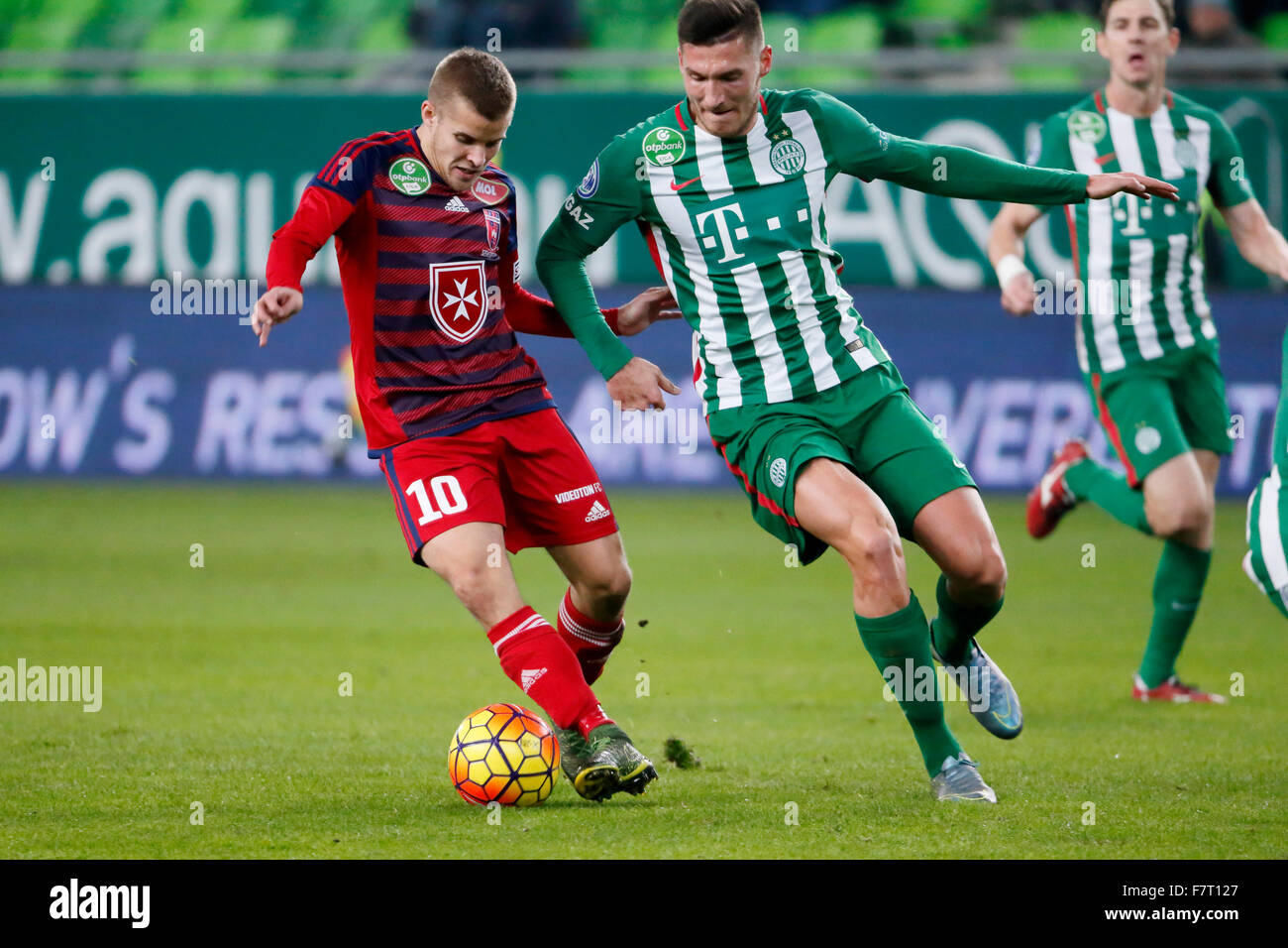 113 Ferencvarosi Tc V Mol Vidi Fc Hungarian Otp Bank Liga Stock