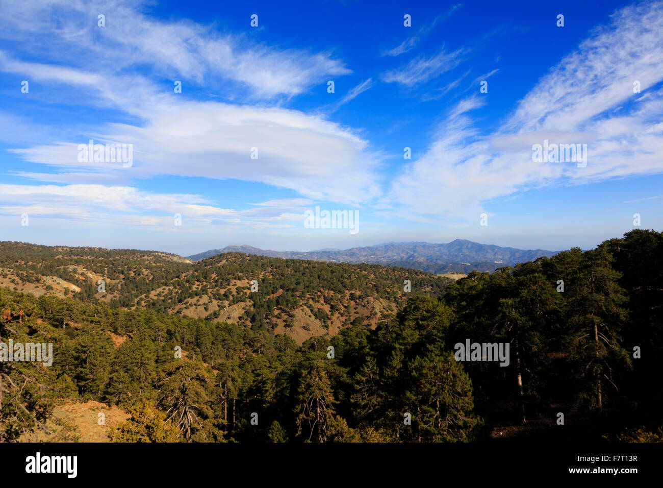Troodos Mountains, Cyprus Stock Photo