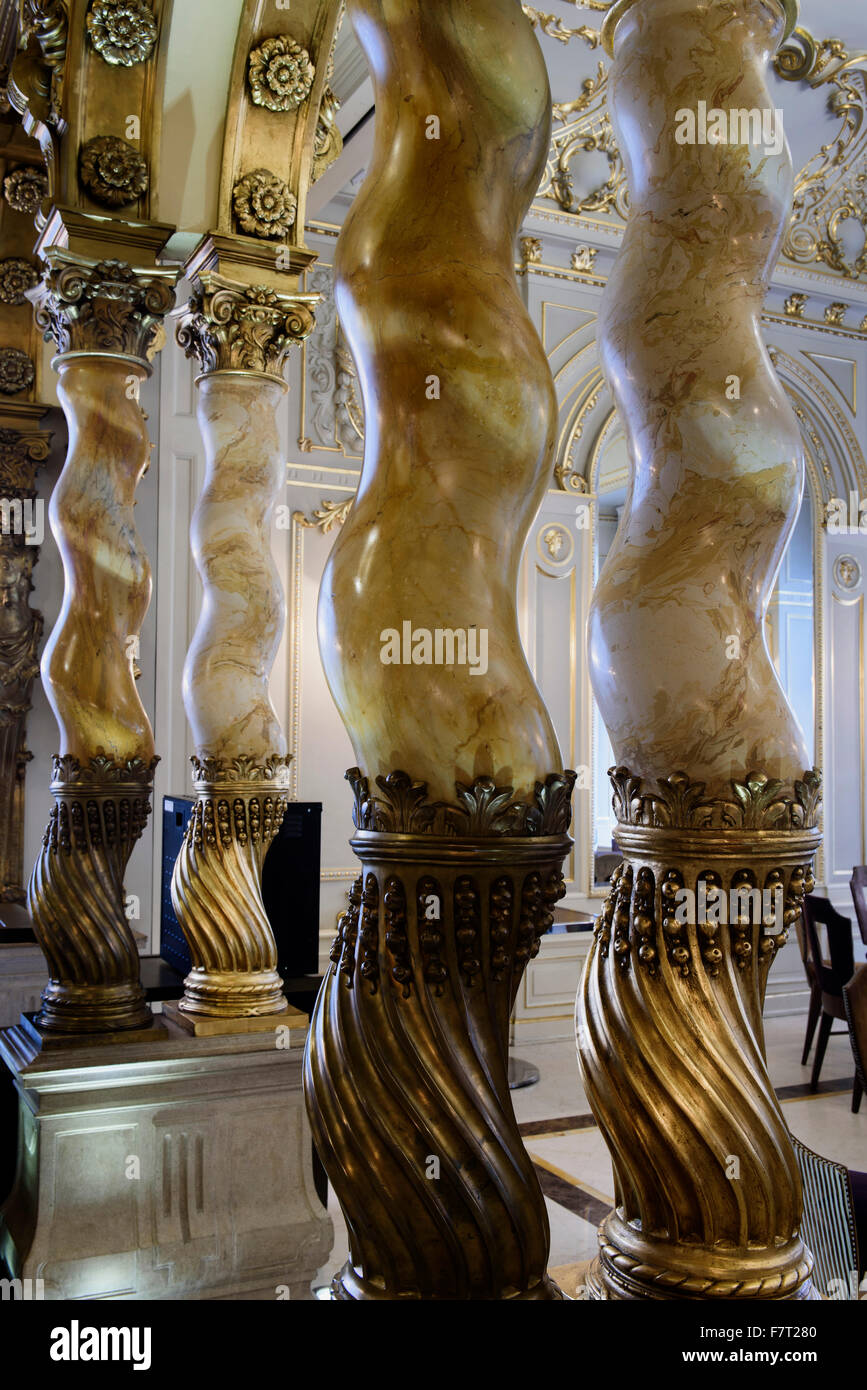 Café  New York Kavehaz, Ersébet körút 9-11, Budapest, Hungary Stock Photo