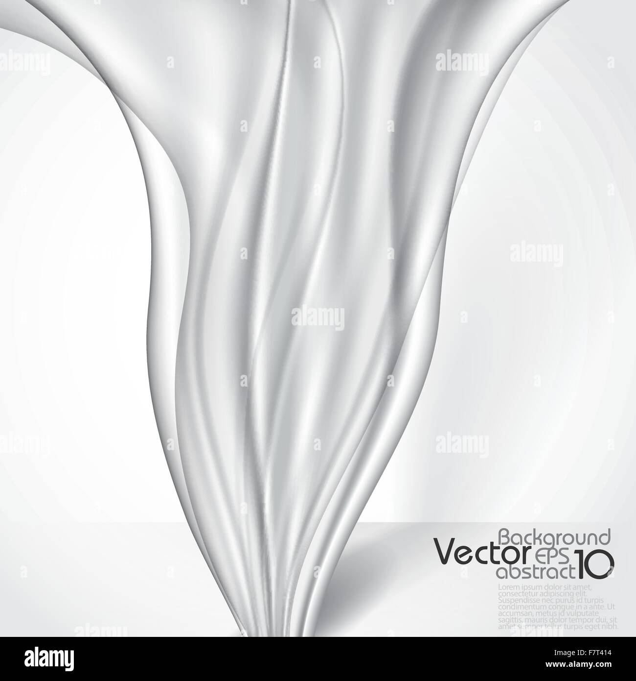 Abstract Gray Wavy Background Stock Vector Image & Art - Alamy
