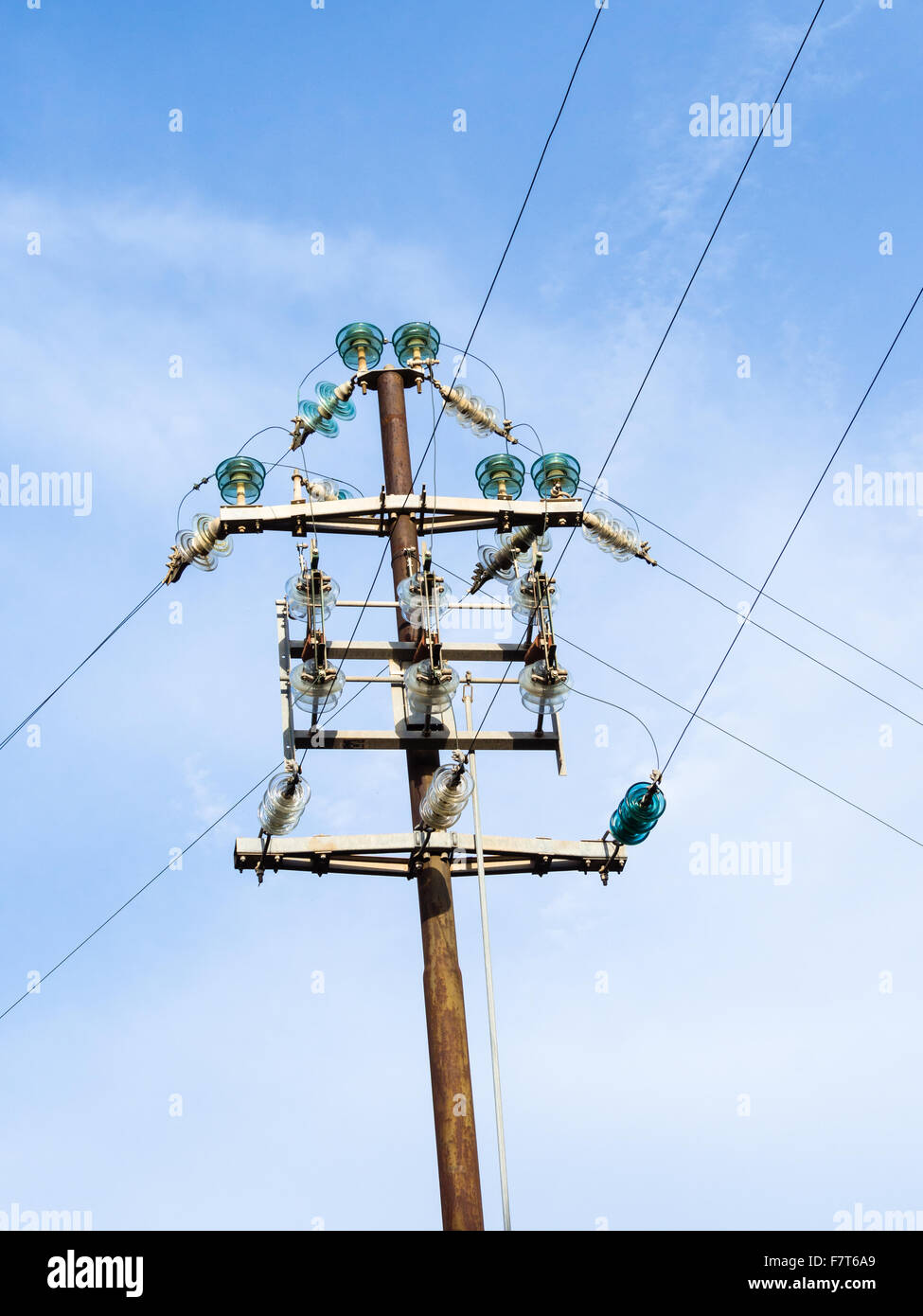 Particular a Pylon. particularly of the components of high voltage ...