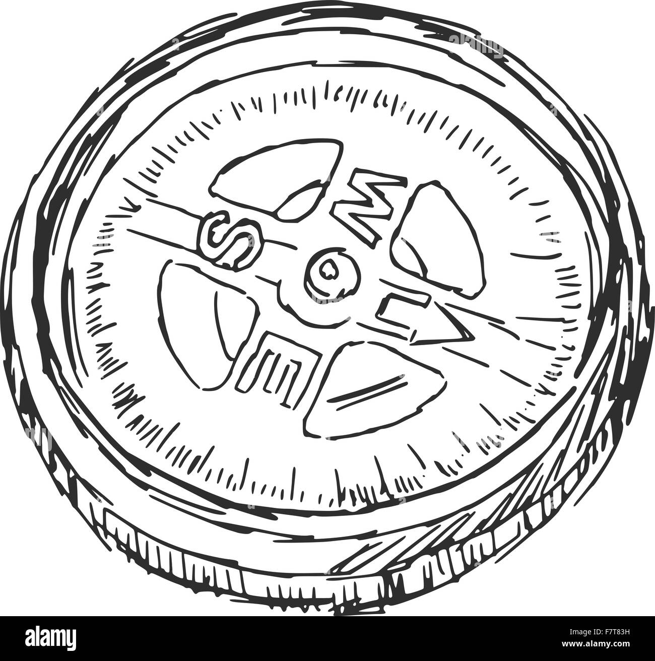 Compass sea Stock Vector Images - Alamy