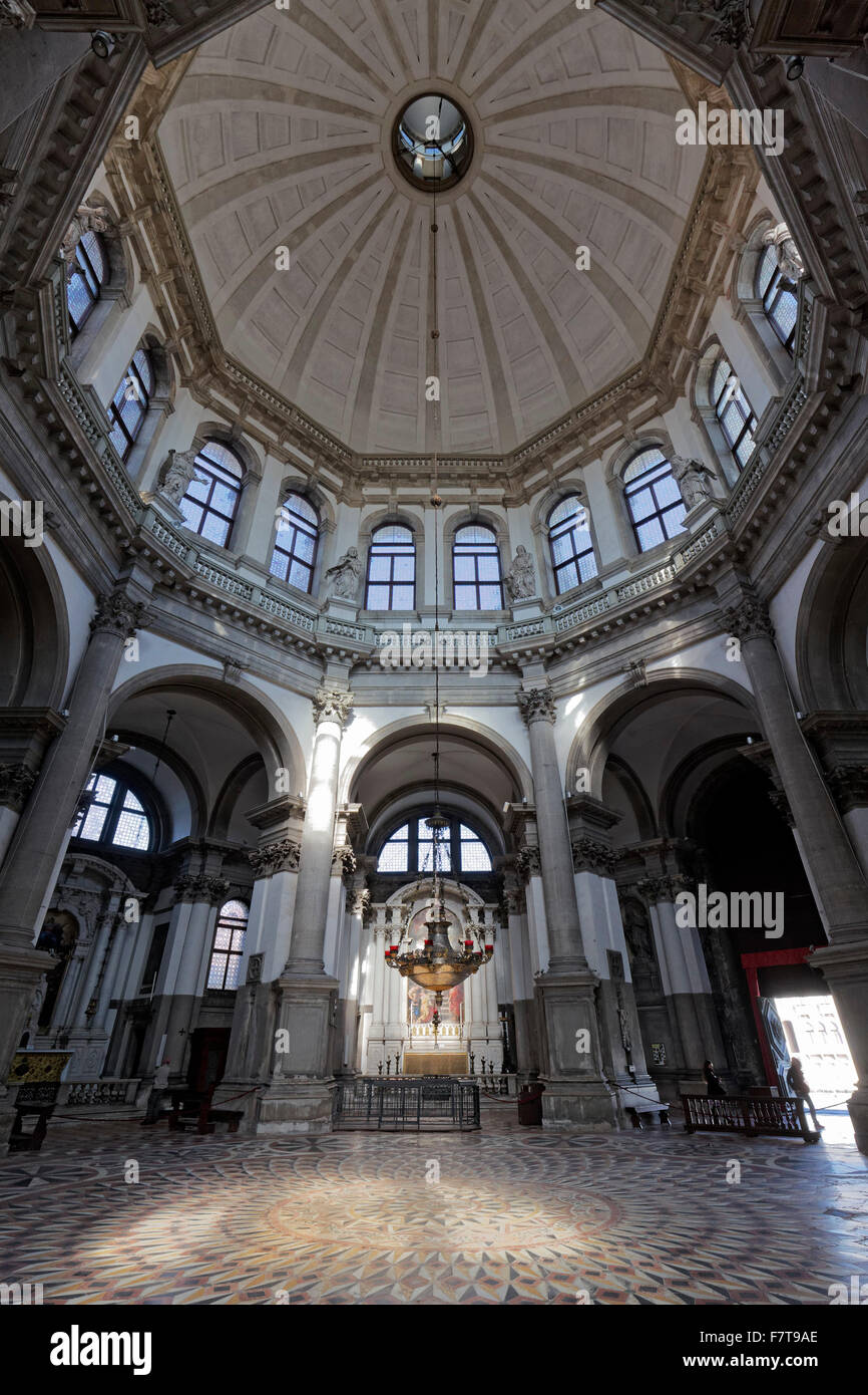 Dome of San Maria della Salute, Dorsoduro, Venice, Veneto, Italy Stock Photo