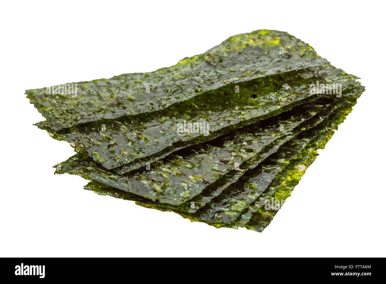 Nori sheets isolated Stock Photo Alamy