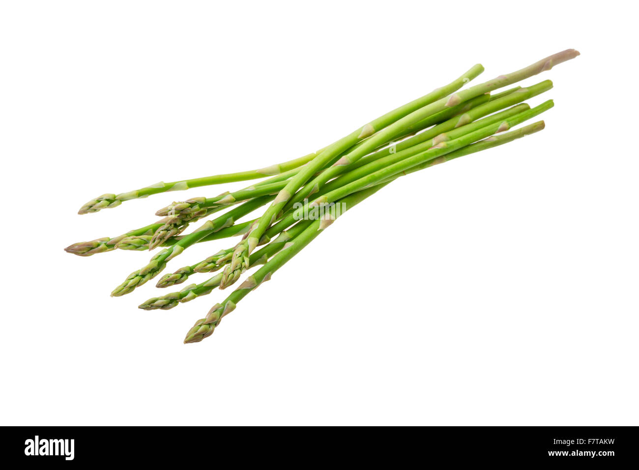 Baby asparagus isolated Stock Photo Alamy