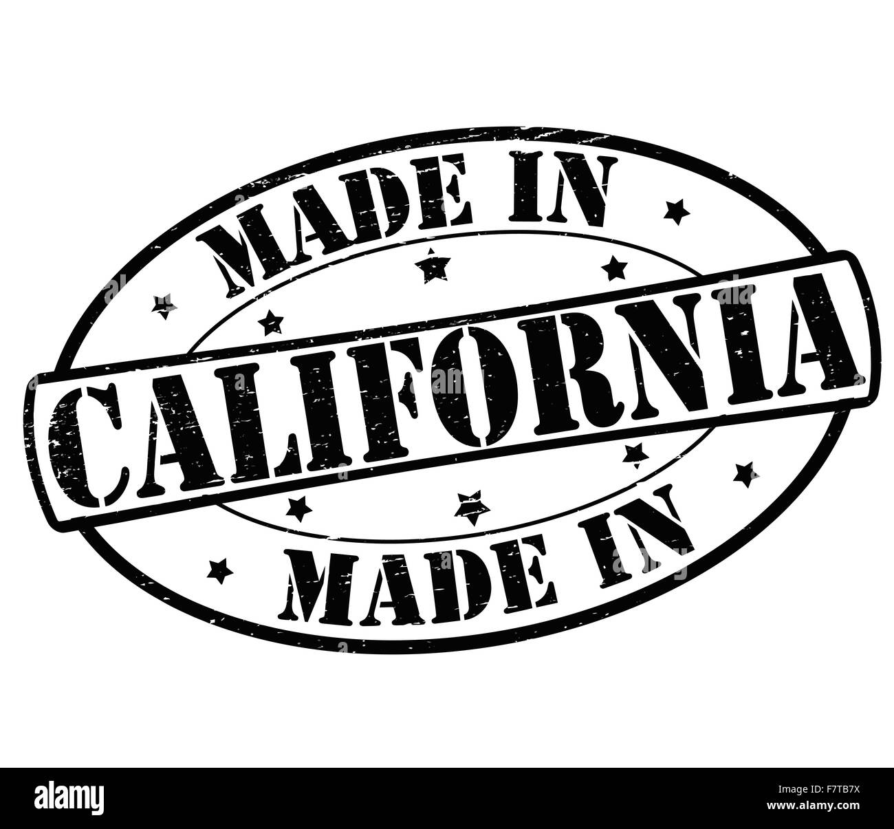 Made in California Stock Vector Image & Art Alamy
