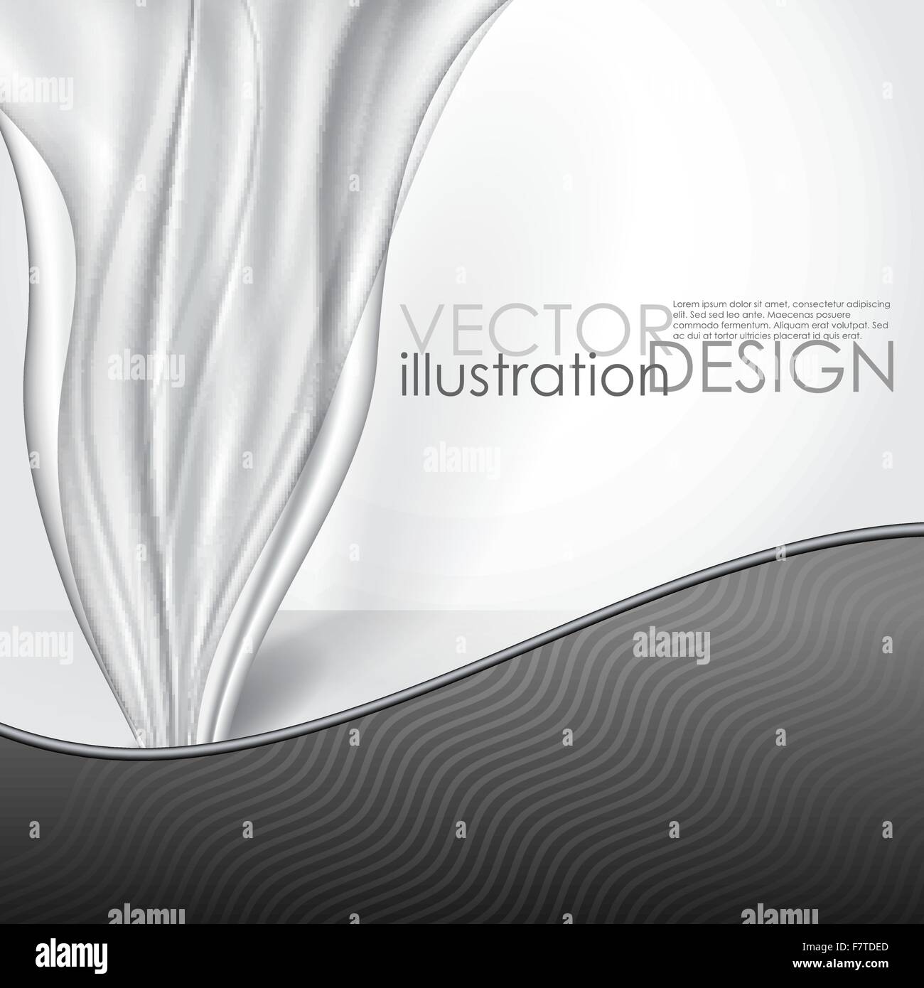 Abstract Blue Wavy Background Stock Vector Image & Art - Alamy