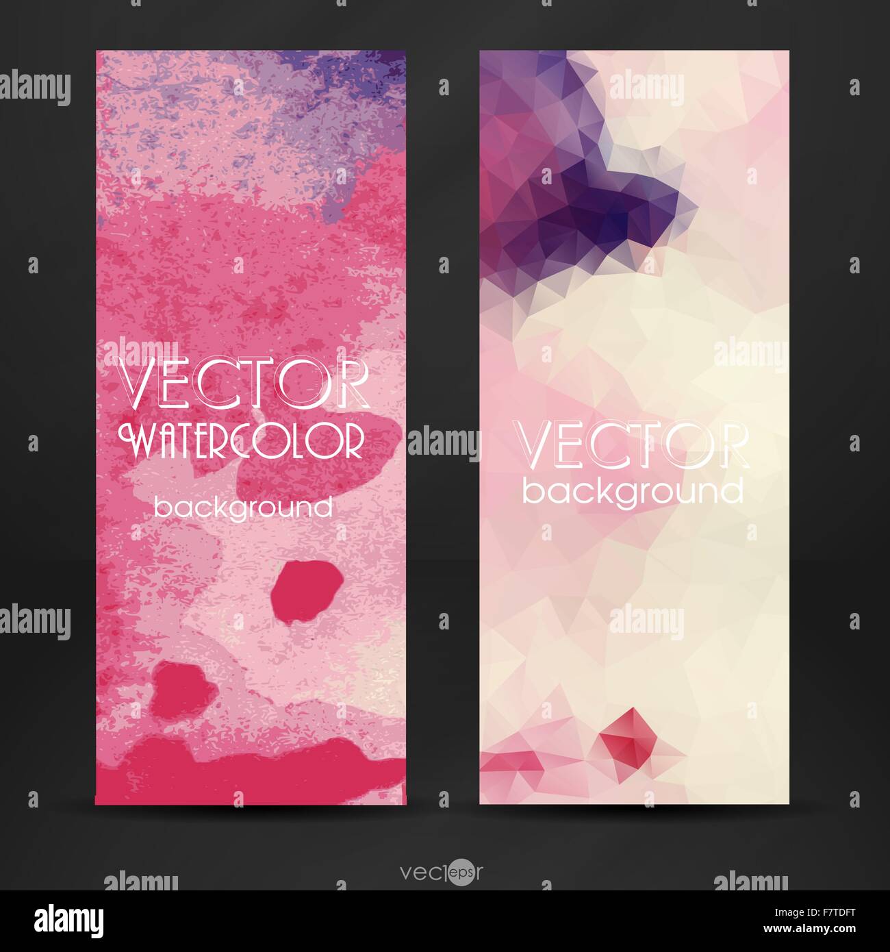 Colorful Abstract Banner Stock Vector Image & Art - Alamy