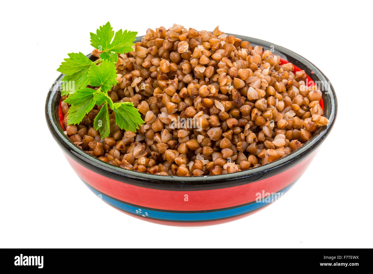 Buckwheat in the bowl Stock Photo Alamy