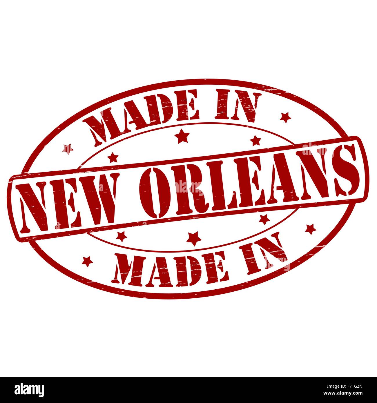 Made in New Orleans Stock Vector