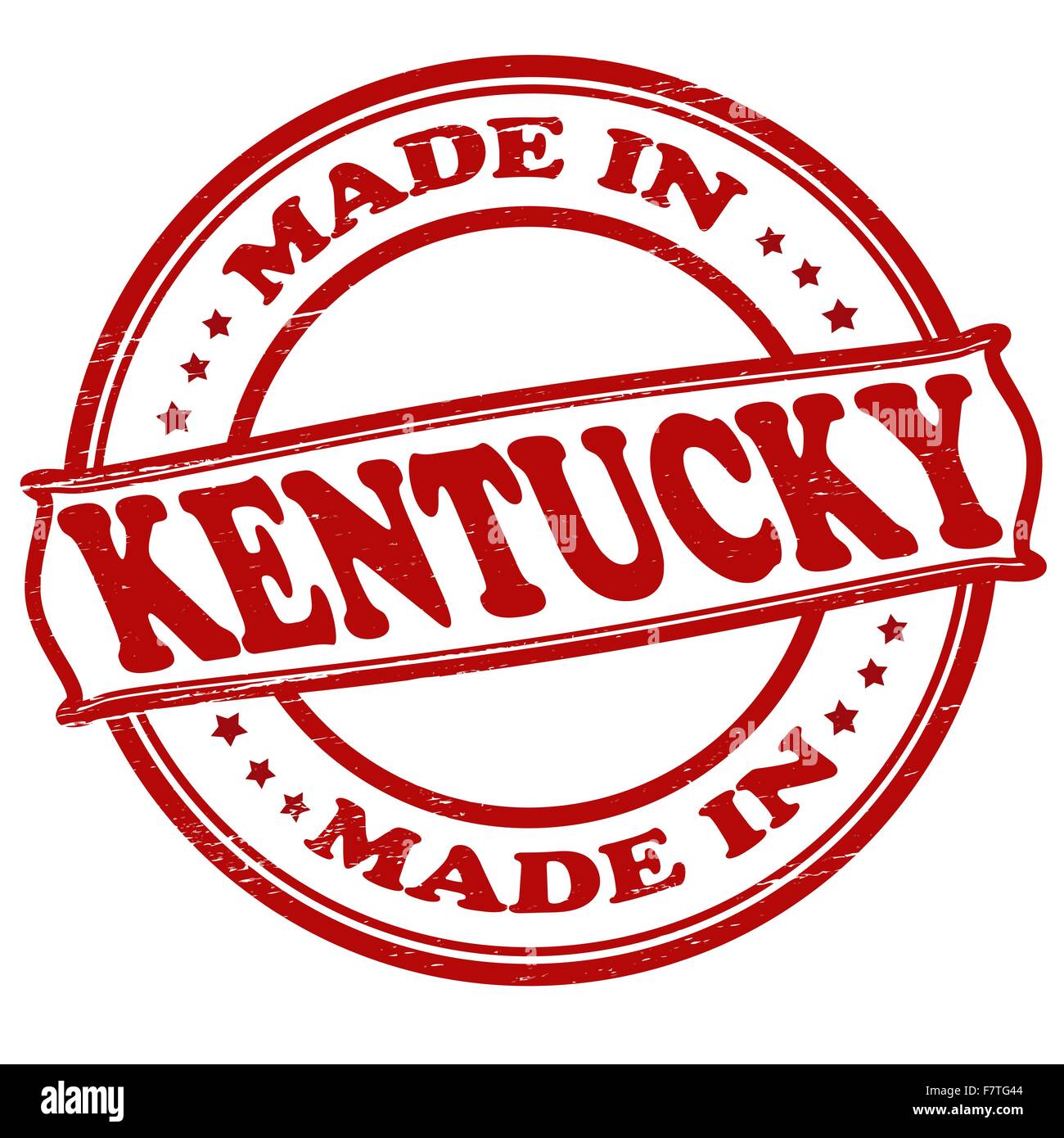 Made in kentucky stamp Stock Vector Images Alamy