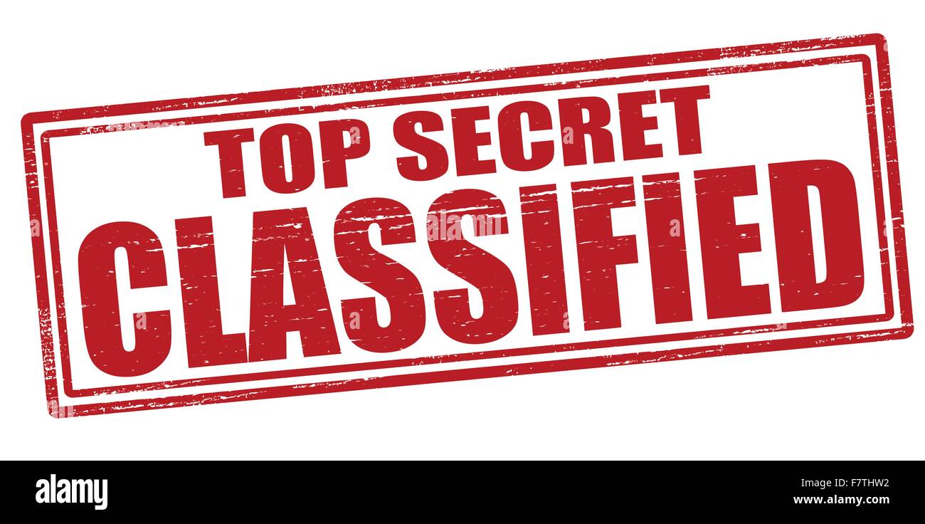 overskydende jævnt spørge Top secret classified Stock Vector Image & Art - Alamy