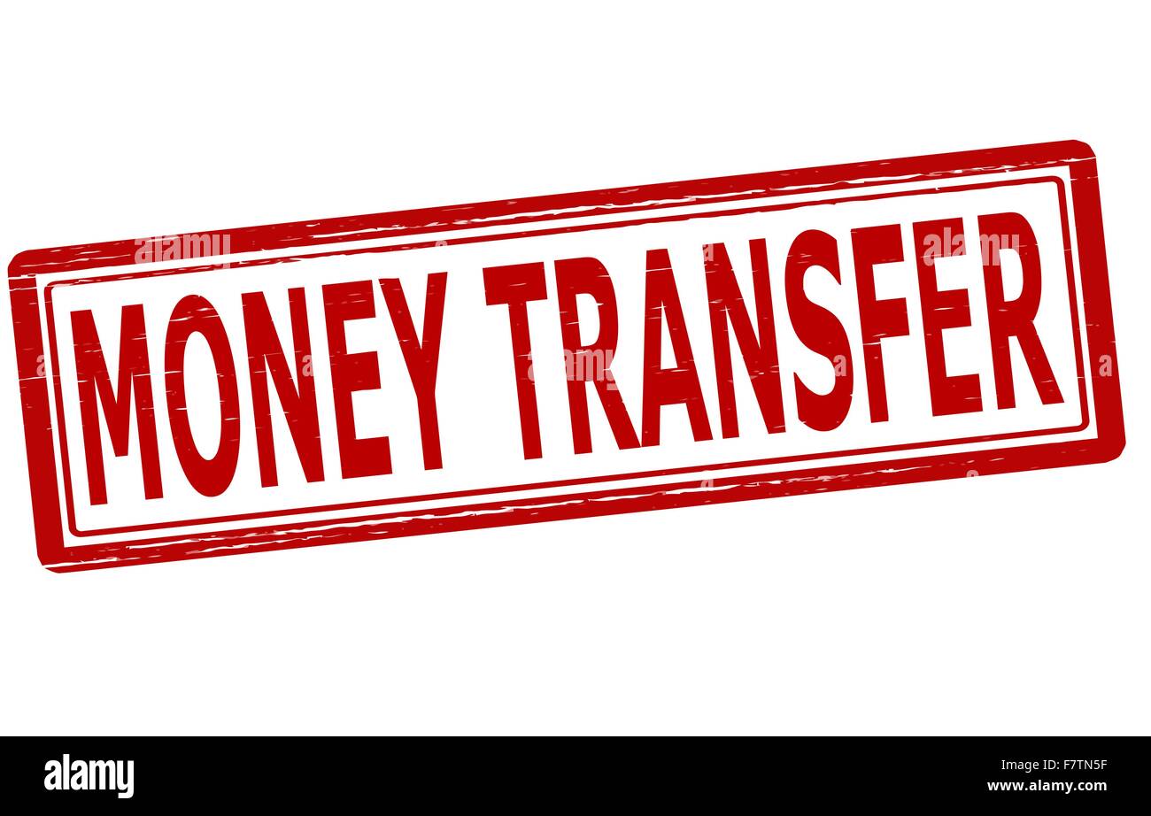 Money transfer Stock Vector
