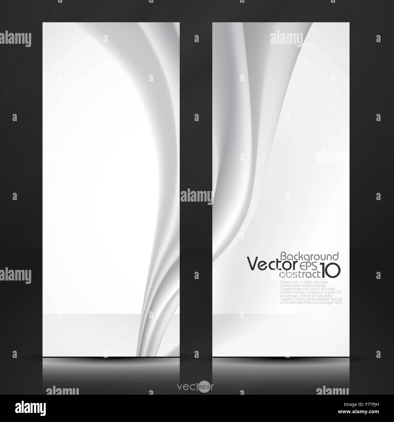Abstract Gray Wavy Background Stock Vector Image & Art - Alamy
