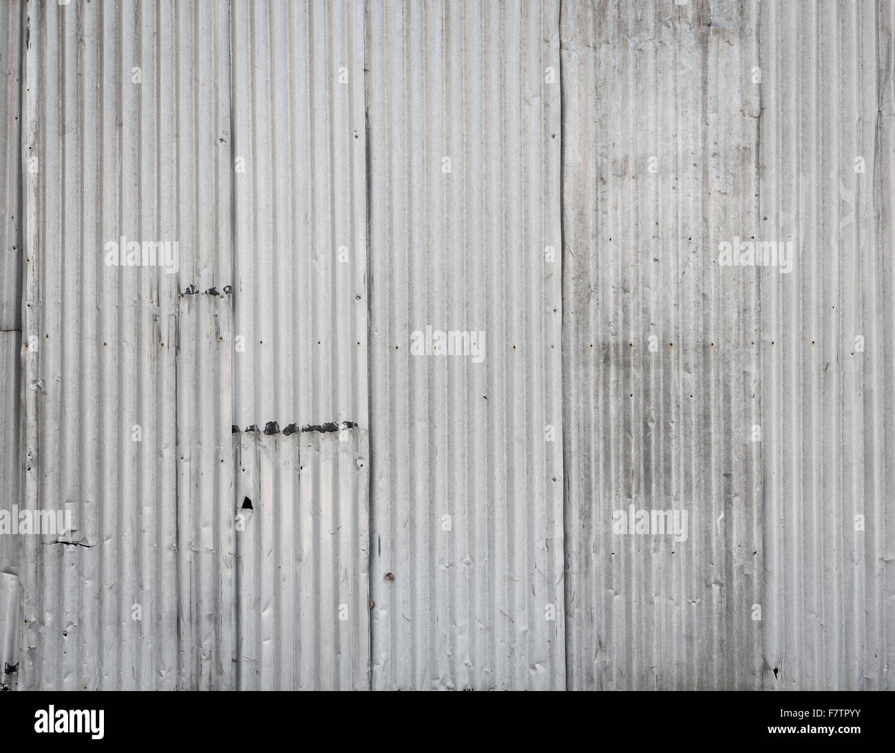 Corrugated metal wall background Stock Photo - Alamy