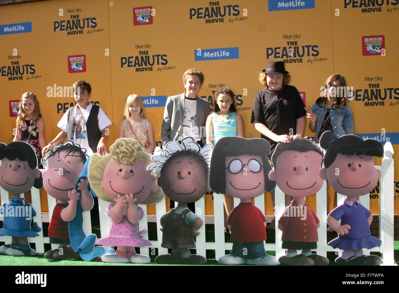 Peanuts movie la premiere featuring hires stock photography and images