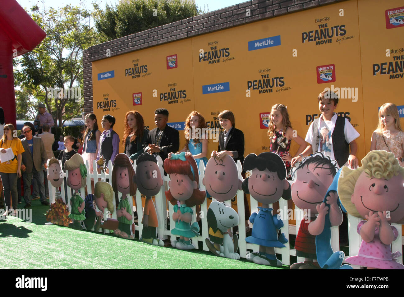 The Peanuts Movie LA Premiere Featuring Peanuts Voice Actors Where