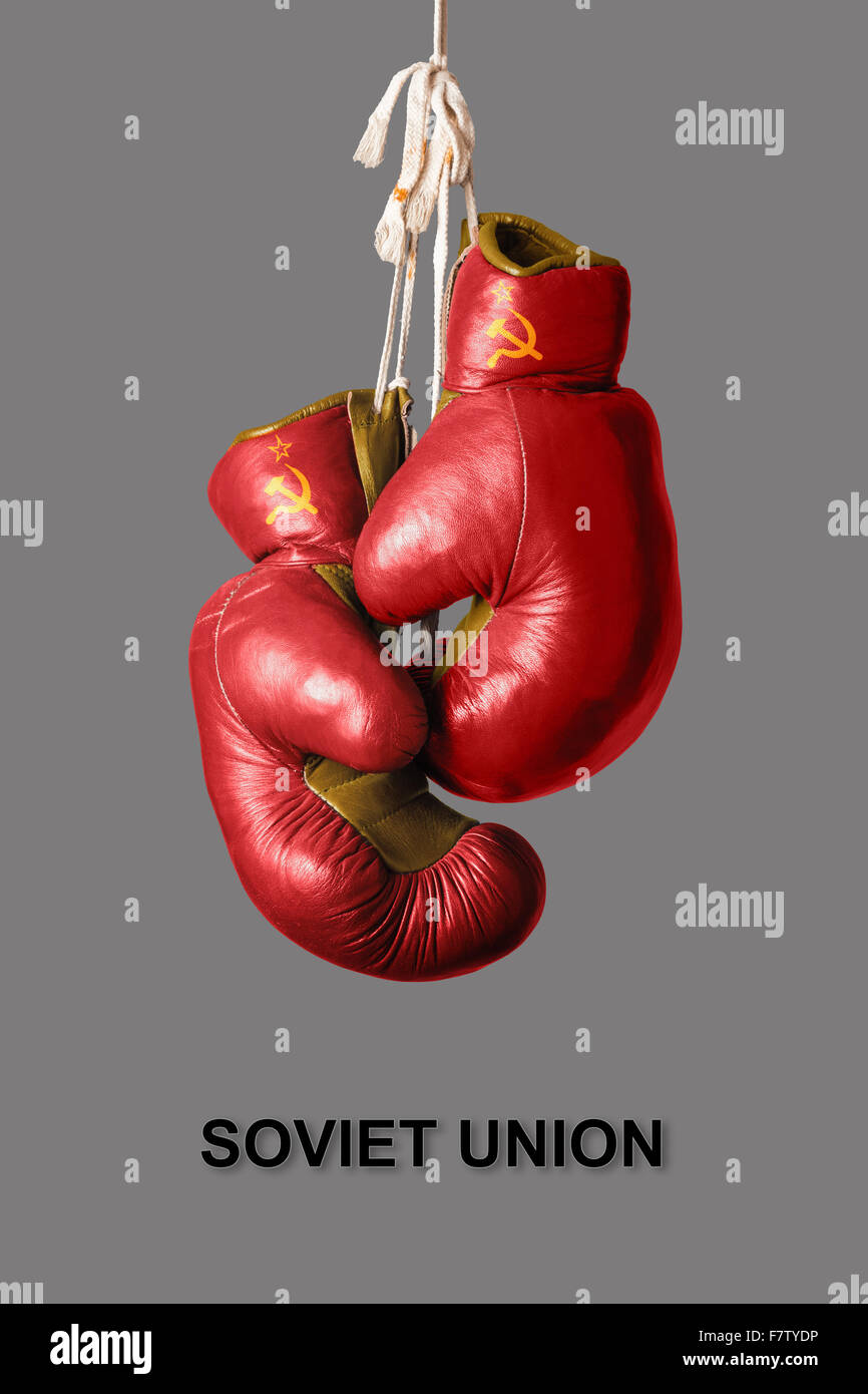 soviet boxing gloves