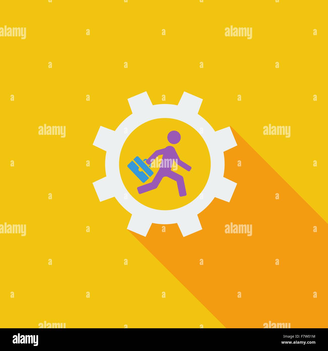 Business Flat Icon Stock Vector Image & Art - Alamy