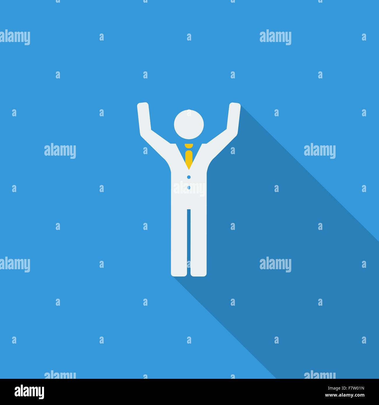 Business Flat Icon Stock Vector Image & Art - Alamy