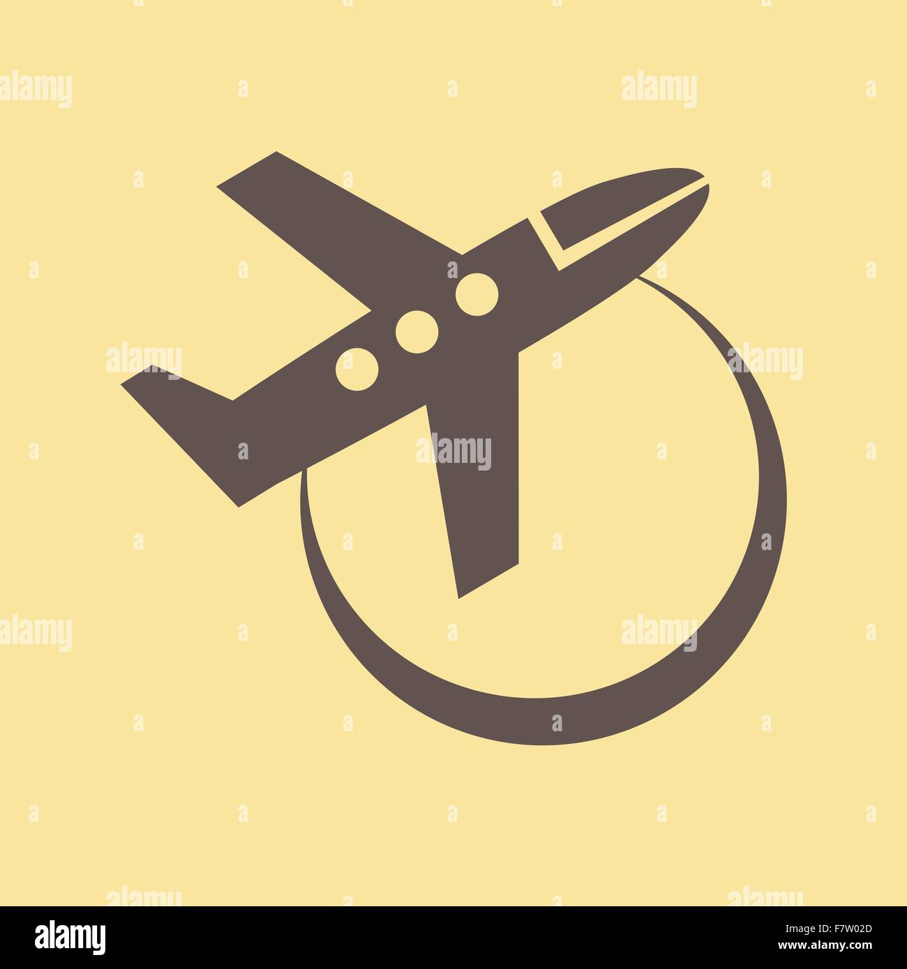 Travel Flat Icon Stock Vector Image & Art - Alamy