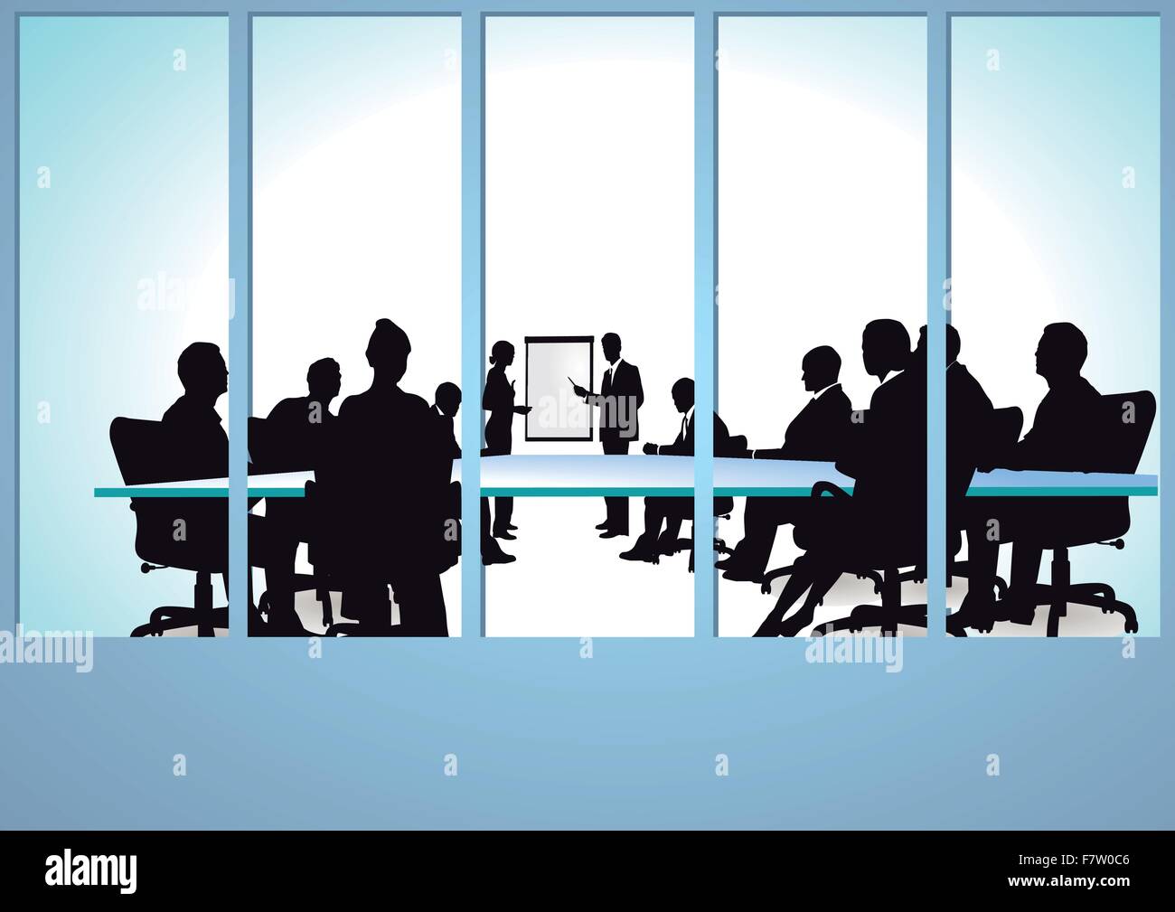 Conversation in the office Stock Vector Image & Art - Alamy