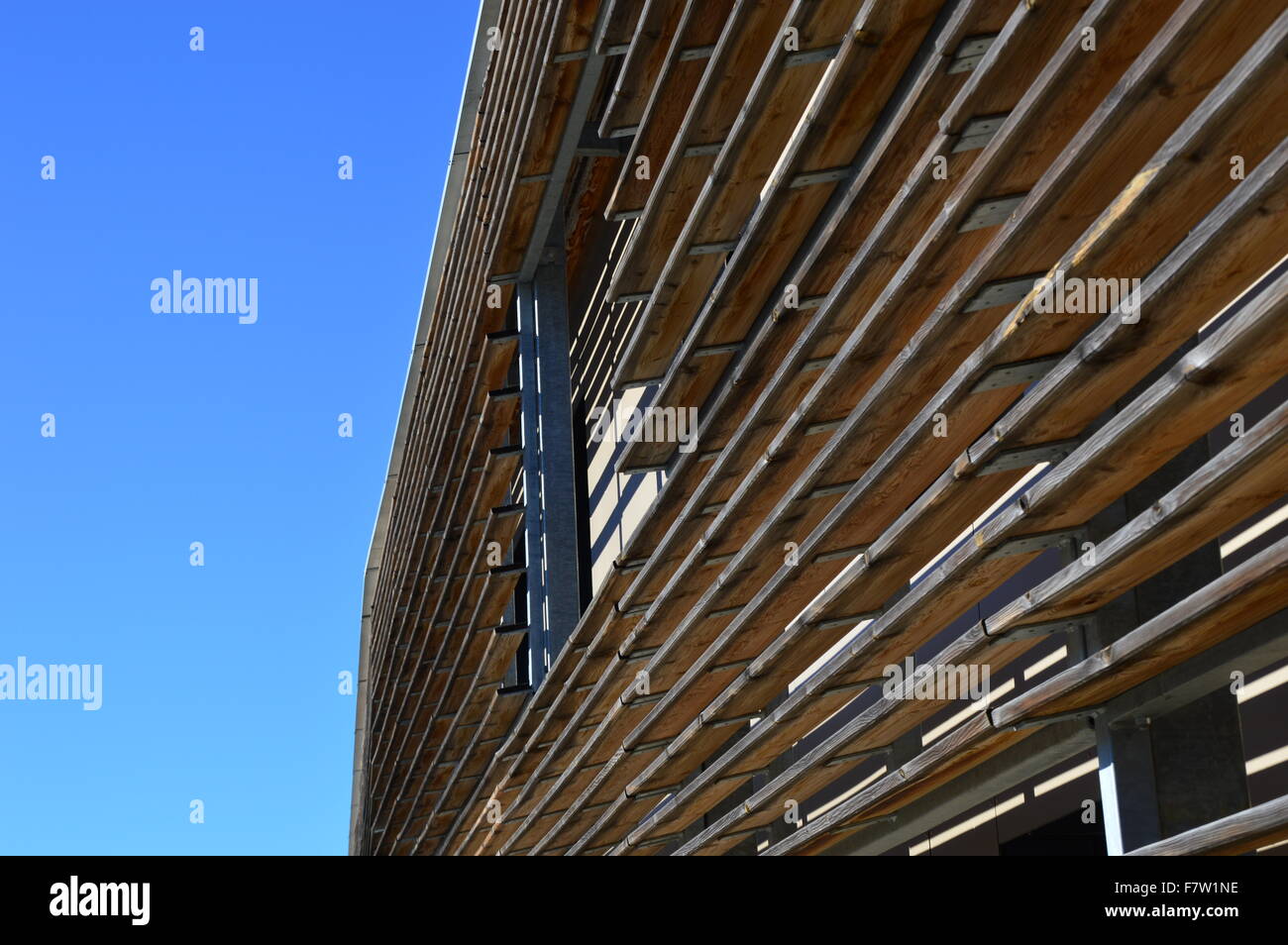 A modern building in a French town Stock Photo - Alamy