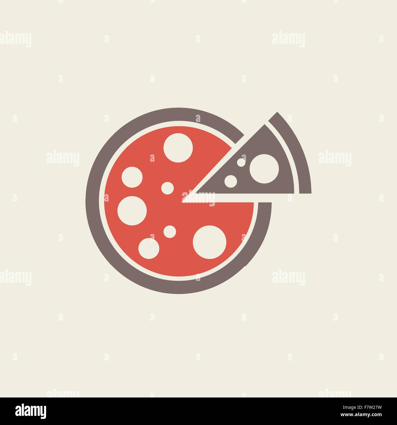 Pizza icon flat. Simple pictogram - Glitch effect. Vector illustration  symbol Stock Vector Image \u0026 Art - Alamy, image size:1300x1390