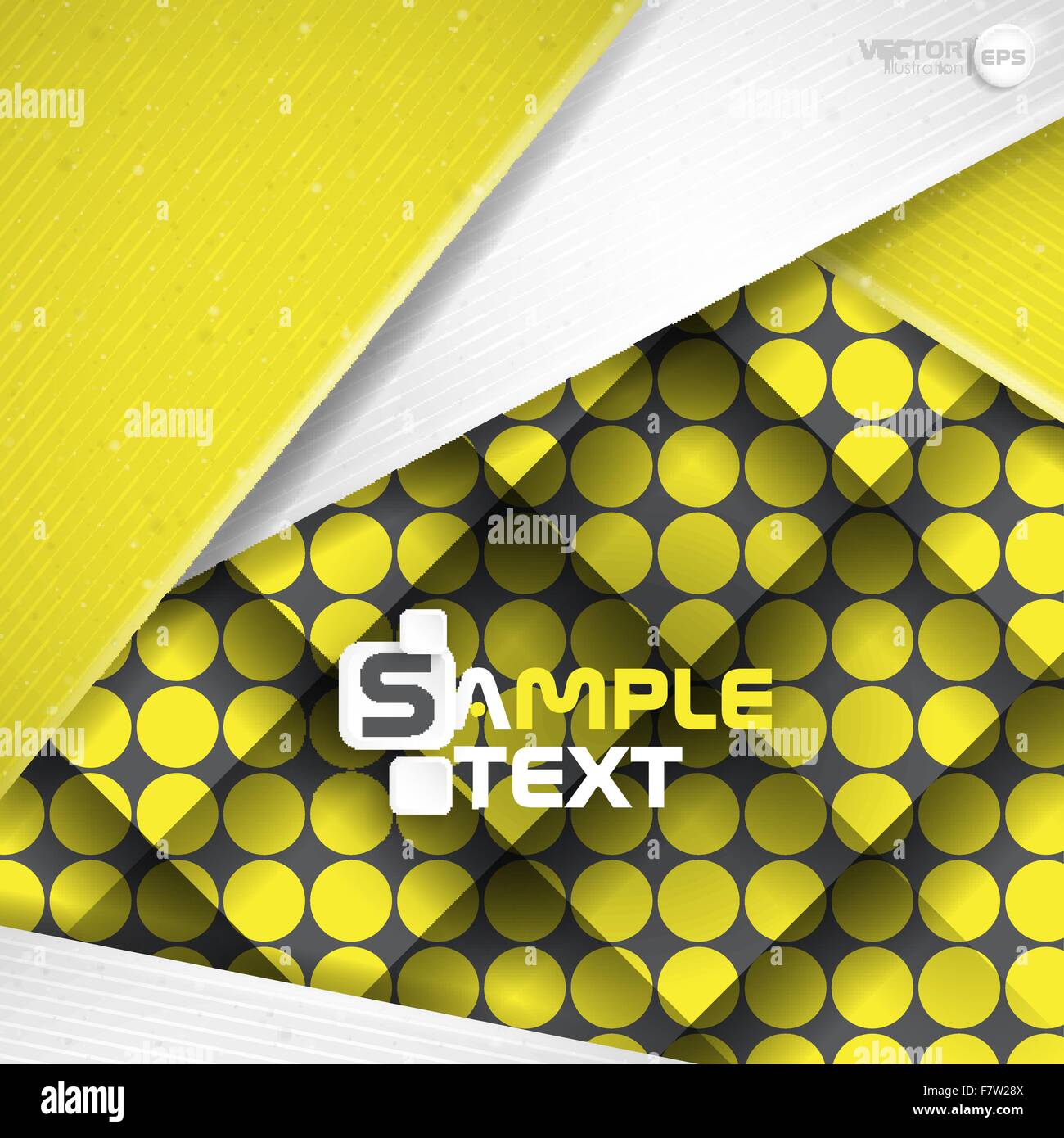Abstract Background With White Paper Layers Stock Vector Image & Art ...
