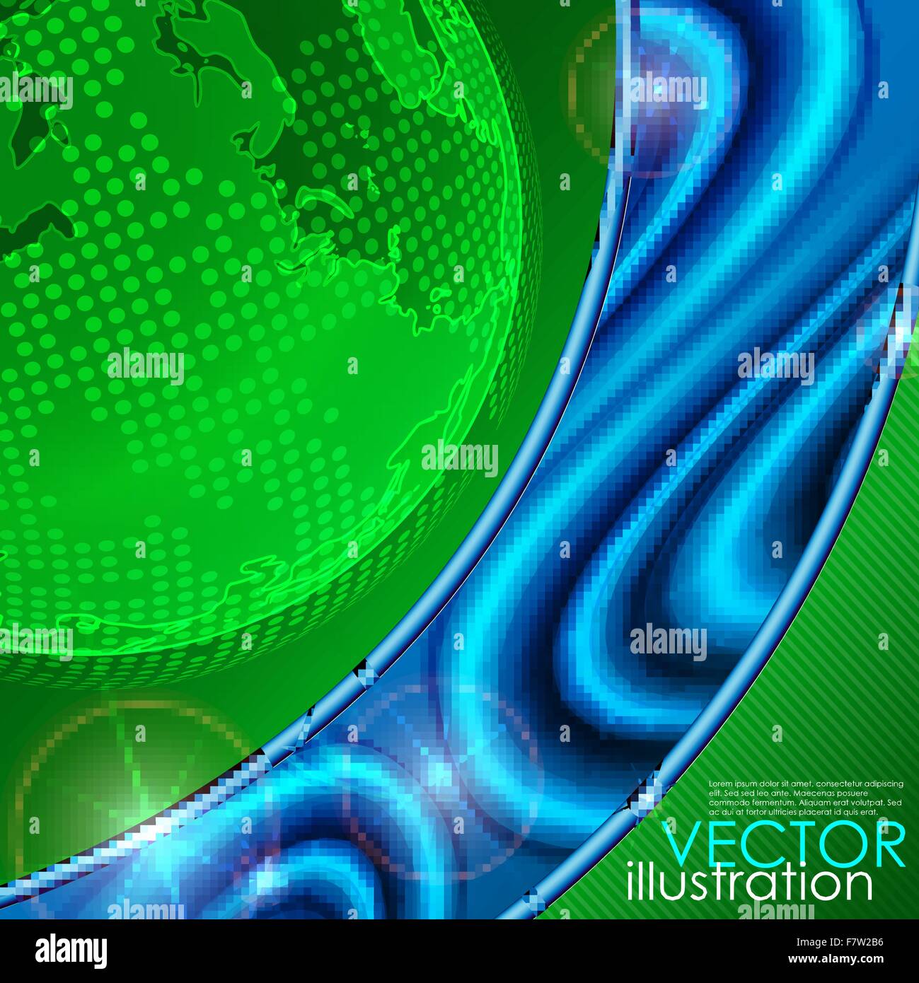 Eco Green Background Stock Vector Image & Art - Alamy
