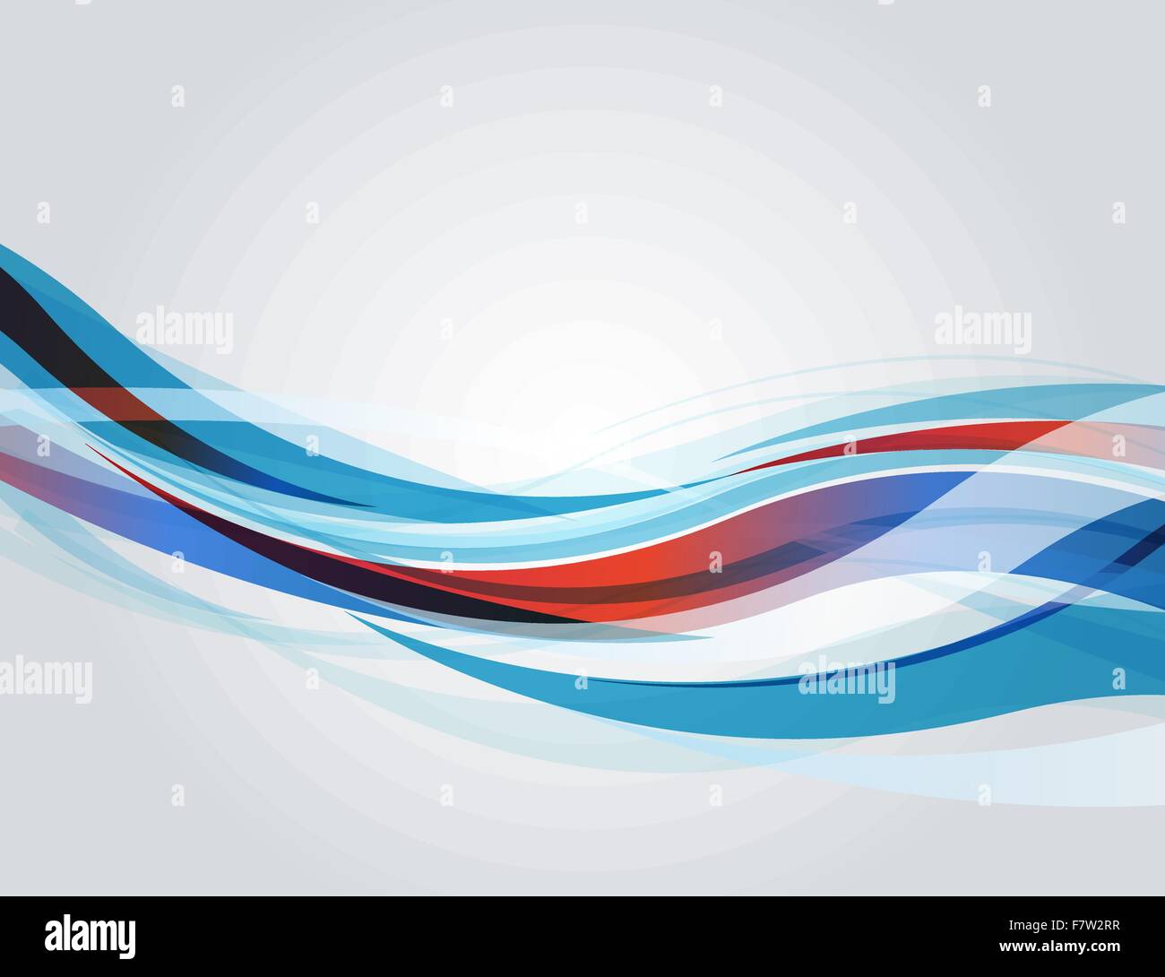Abstract blue water wave layout Stock Vector Images - Alamy